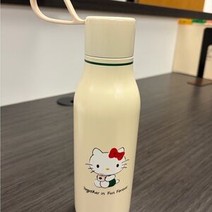 Starbucks Cream Hello Kitty Thermos